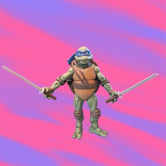 Nickelodeon TMNT Ninja Turtles Classic Collection 1990 Movie Leonardo Loose 2016 - Picture 1 of 3